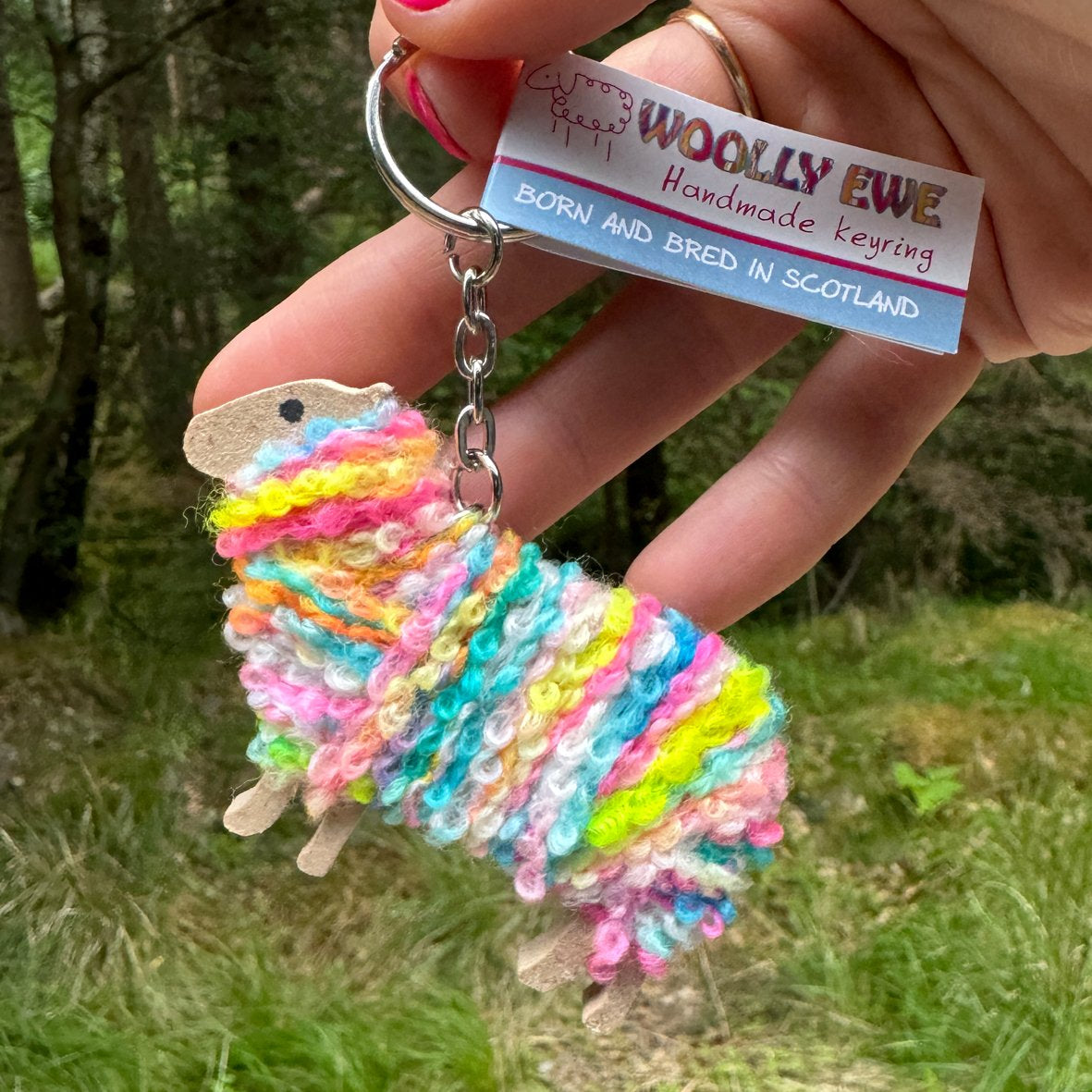 Woolly Ewe - Sheep Keyrings