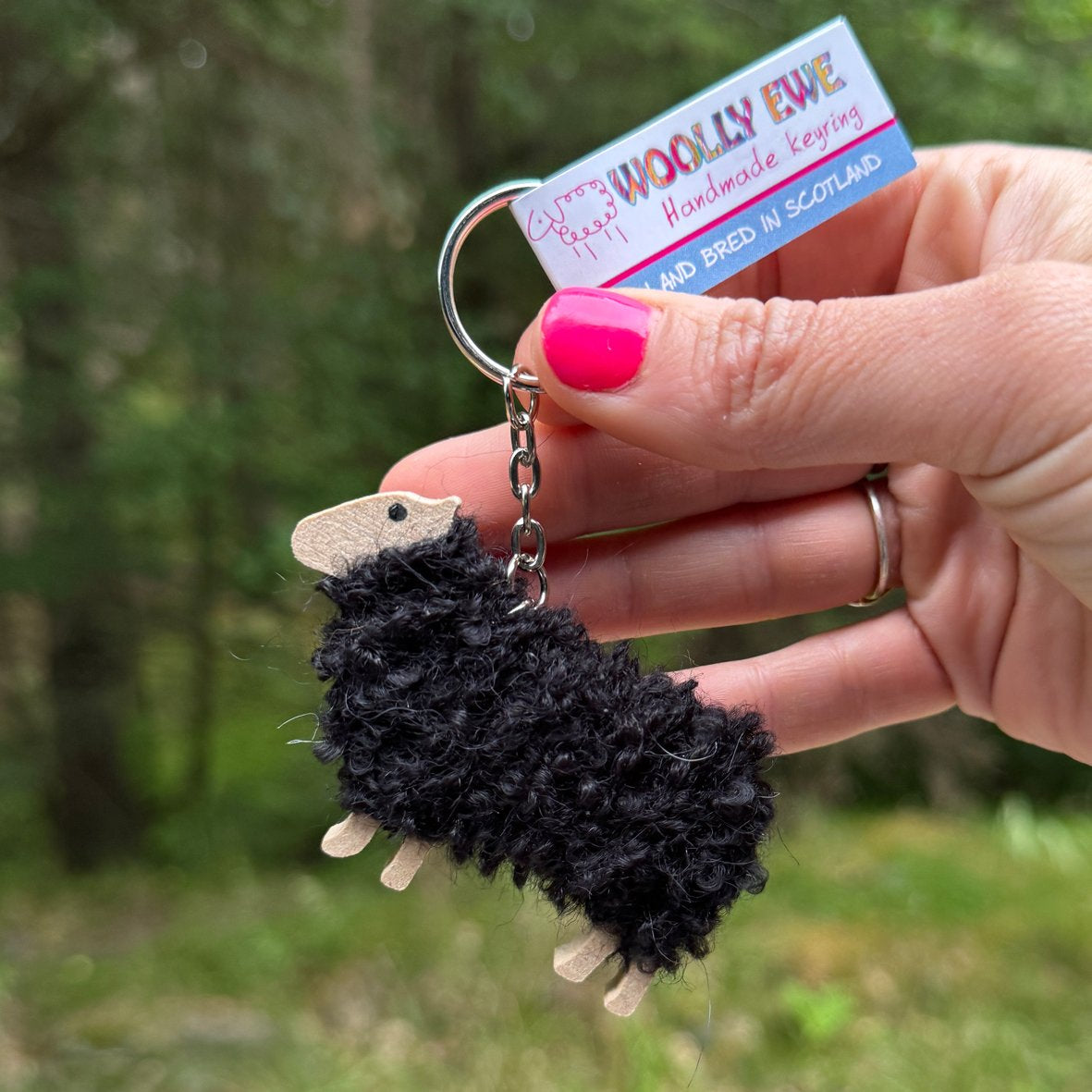 Woolly Ewe - Sheep Keyrings