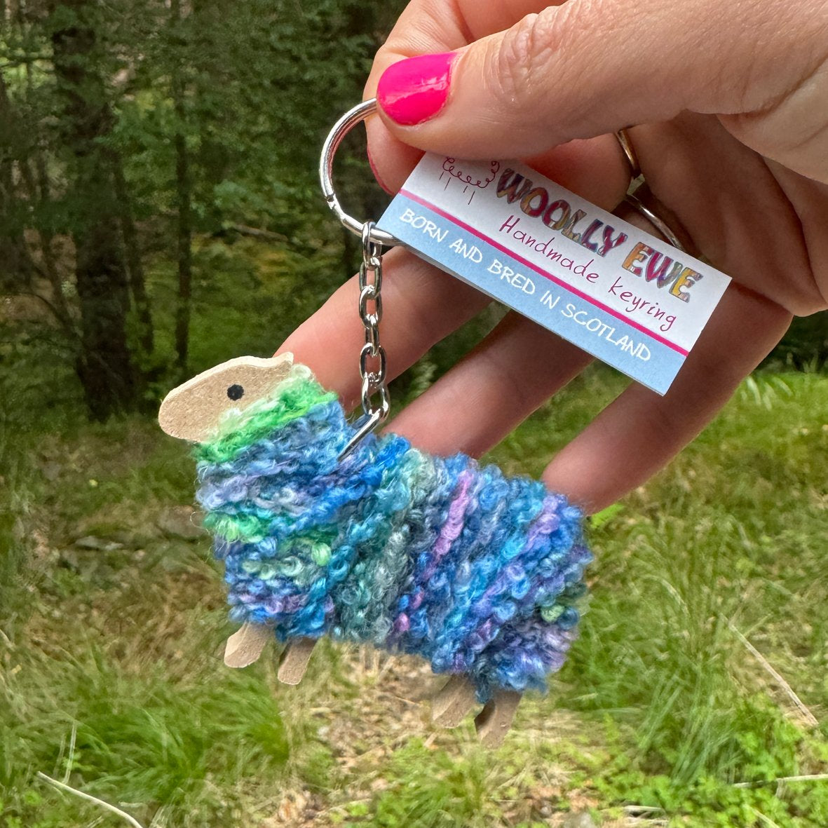 Woolly Ewe - Sheep Keyrings