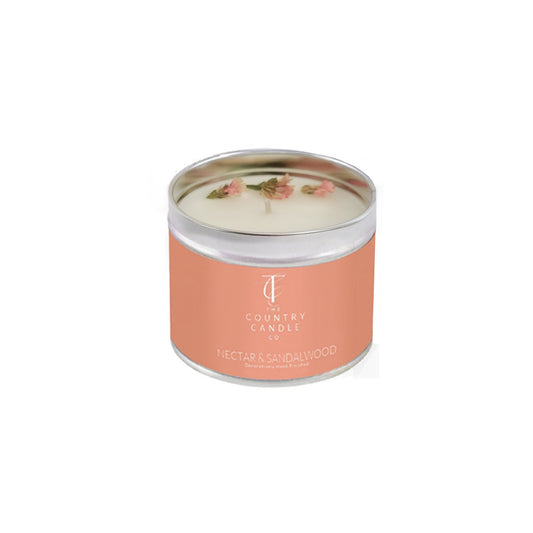 Nectar & Sandalwood Tin Candle