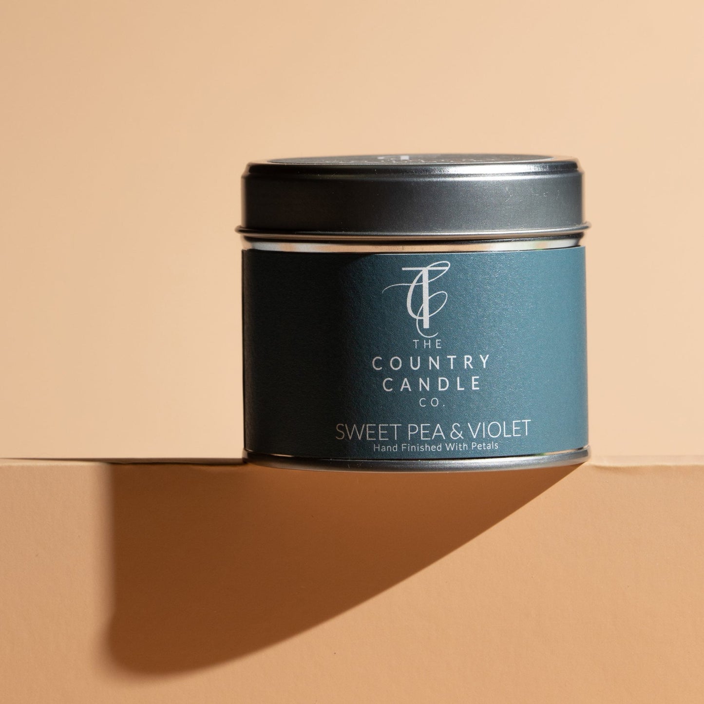 Sweet Pea & Violet Tin Candle