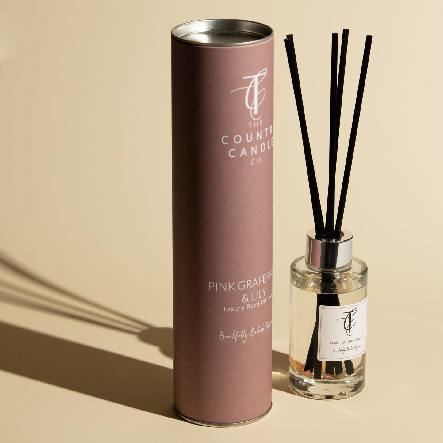 Pink Grapefruit & Lily Luxury Reed Diffuser