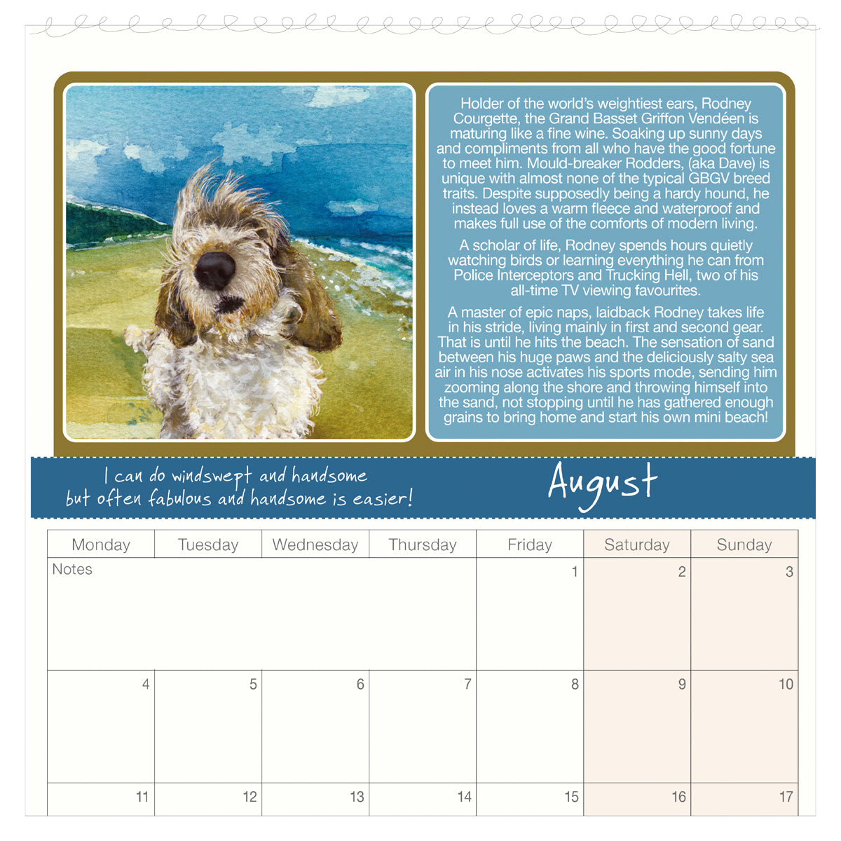 2025 Scruffy Mutts’ Calendar | The Little Dog Laughed