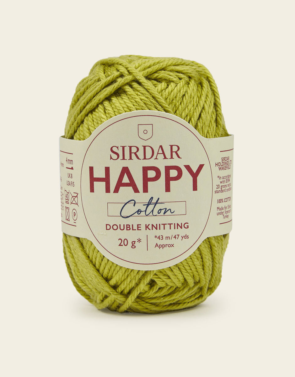 SIRDAR Happy Cotton Yarn - 20g