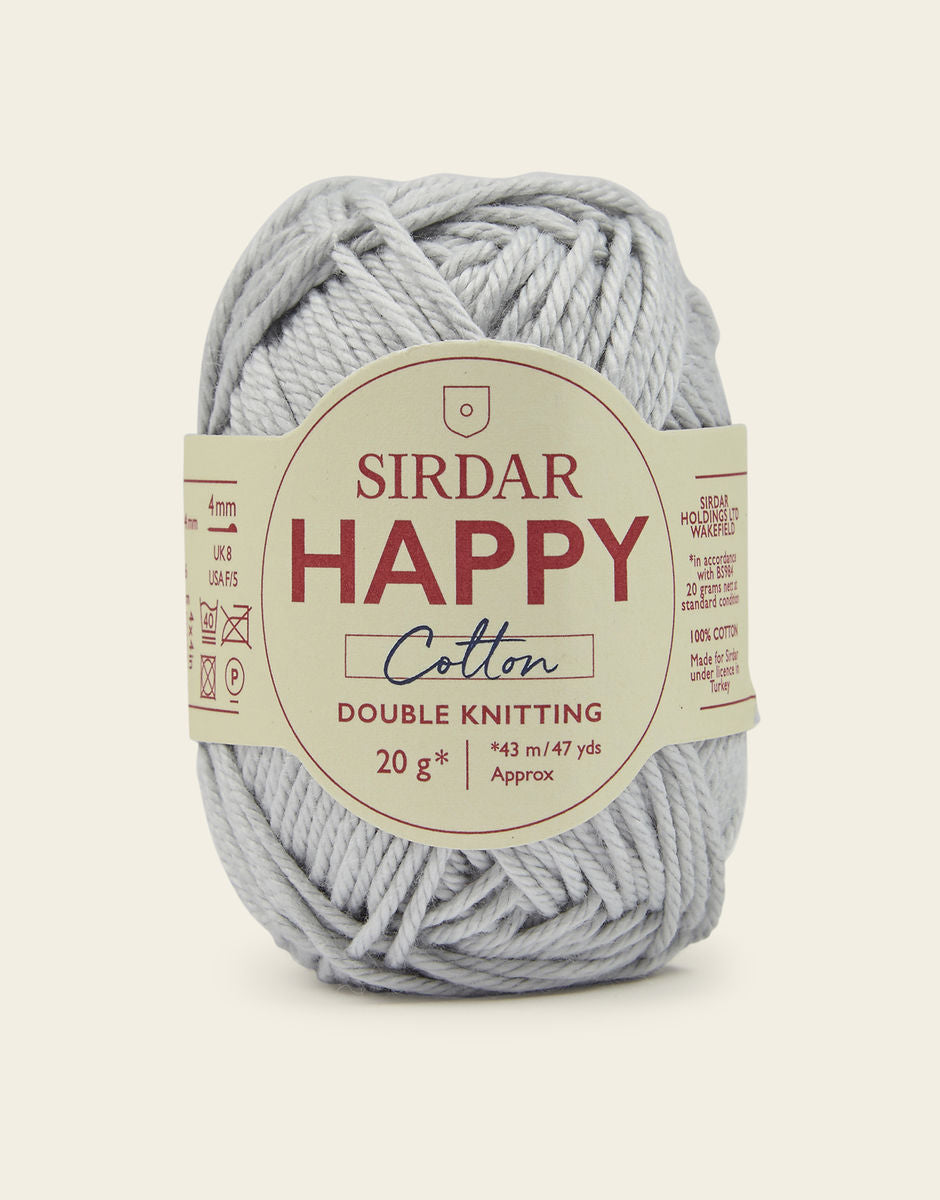 SIRDAR Happy Cotton Yarn - 20g