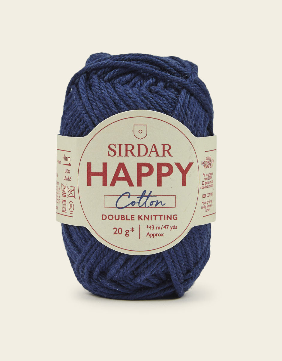 SIRDAR Happy Cotton Yarn - 20g