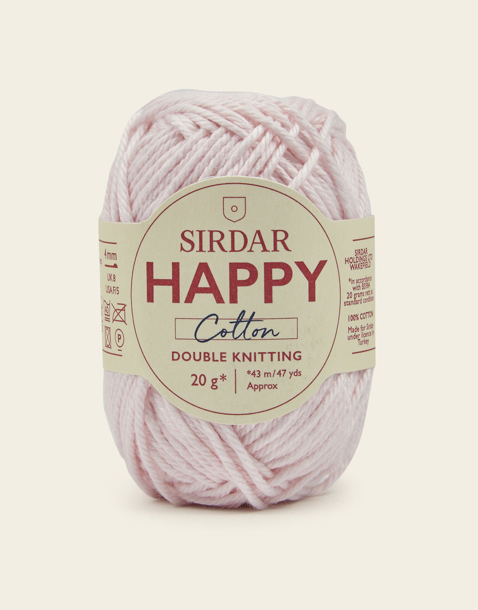 SIRDAR Happy Cotton Yarn - 20g