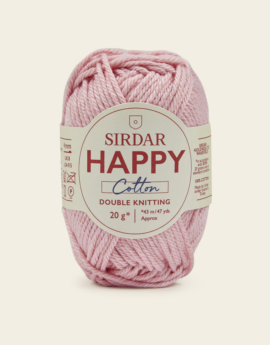 SIRDAR Happy Cotton Yarn - 20g