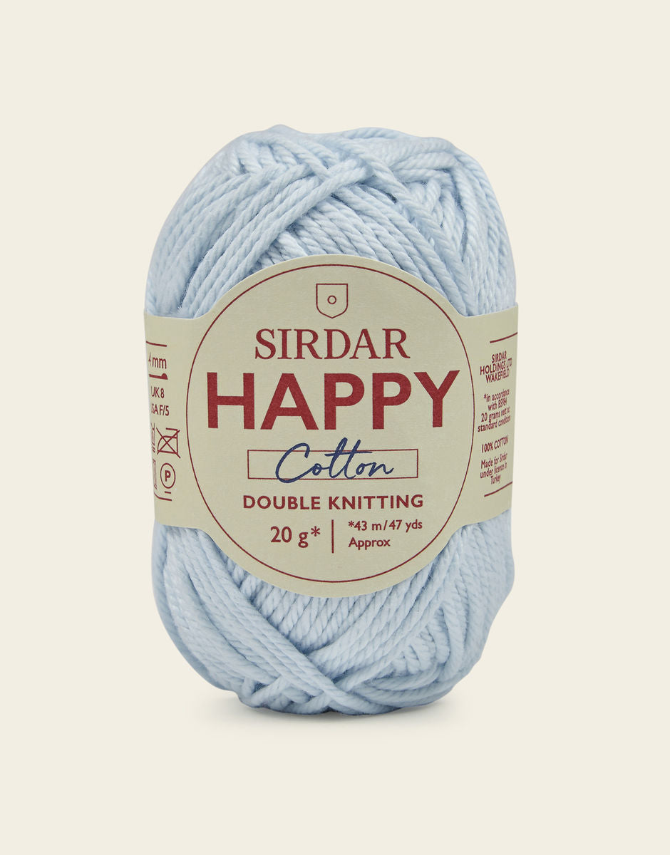 SIRDAR Happy Cotton Yarn - 20g