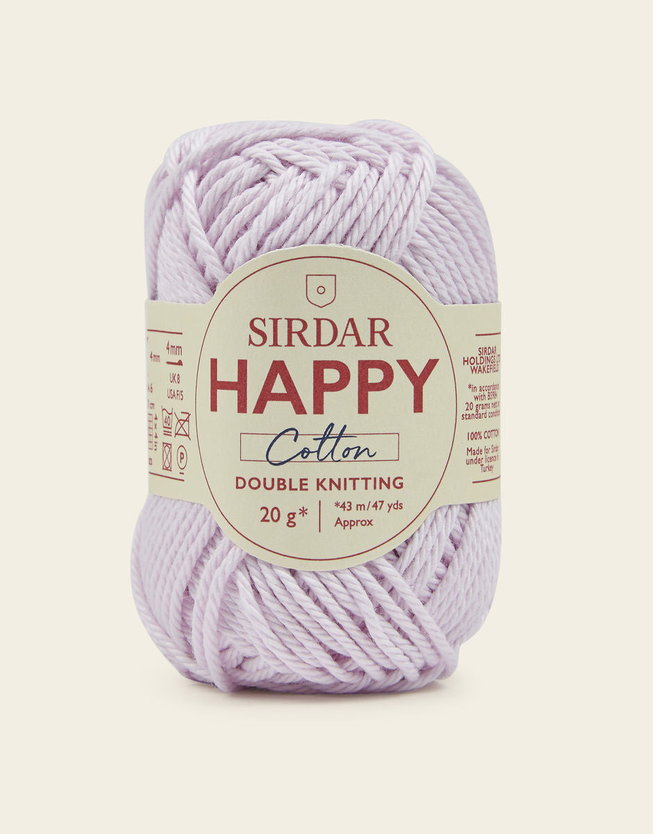 SIRDAR Happy Cotton Yarn - 20g