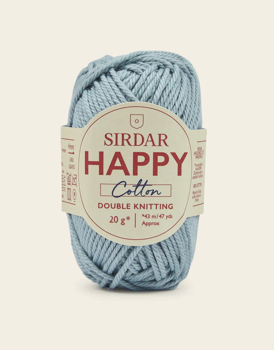 SIRDAR Happy Cotton Yarn - 20g