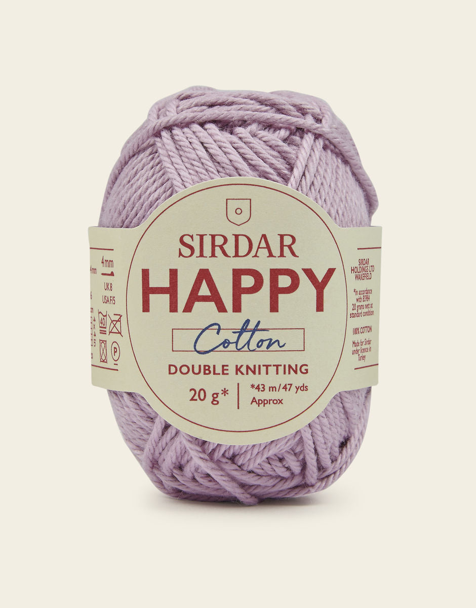 SIRDAR Happy Cotton Yarn - 20g