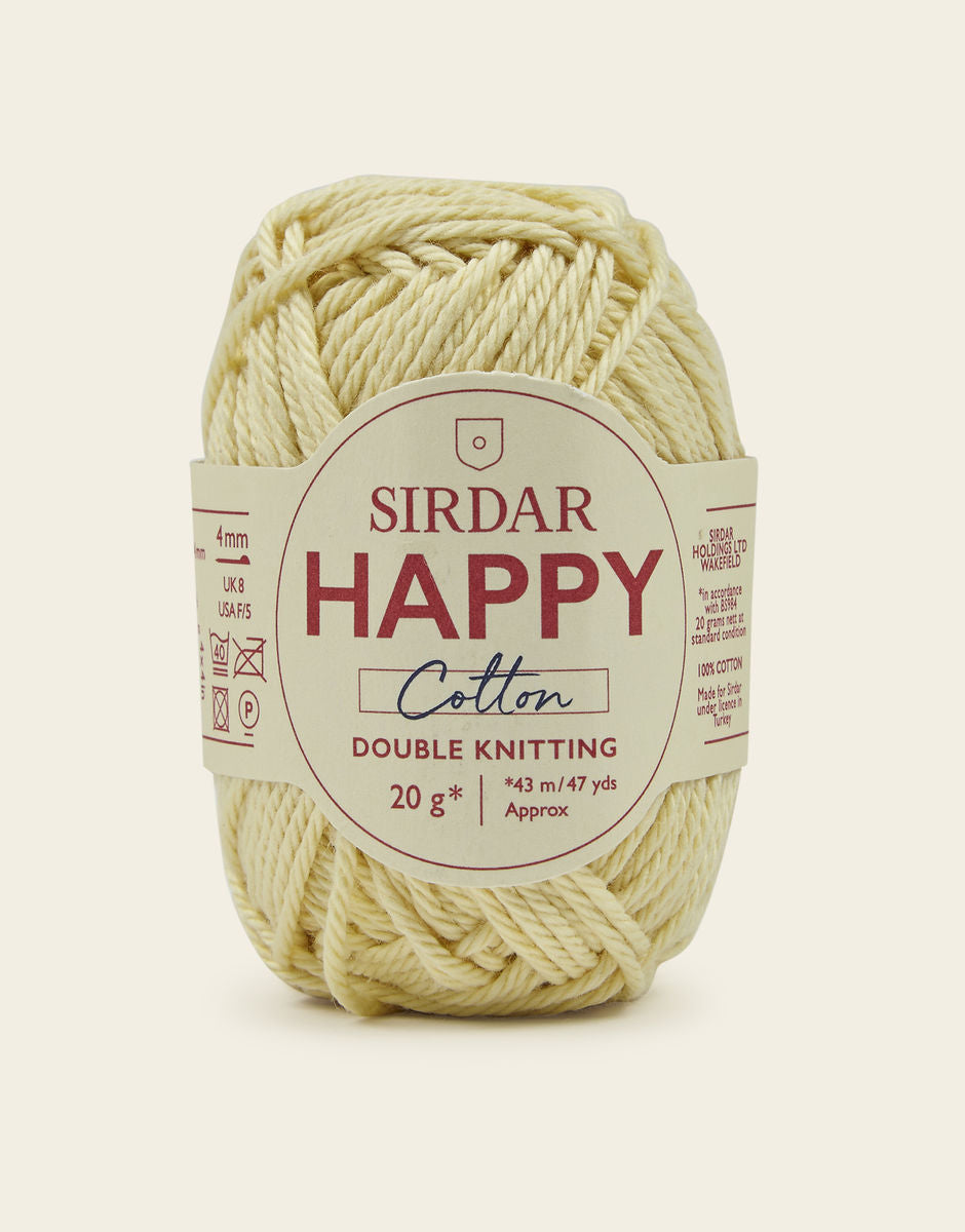 SIRDAR Happy Cotton Yarn - 20g