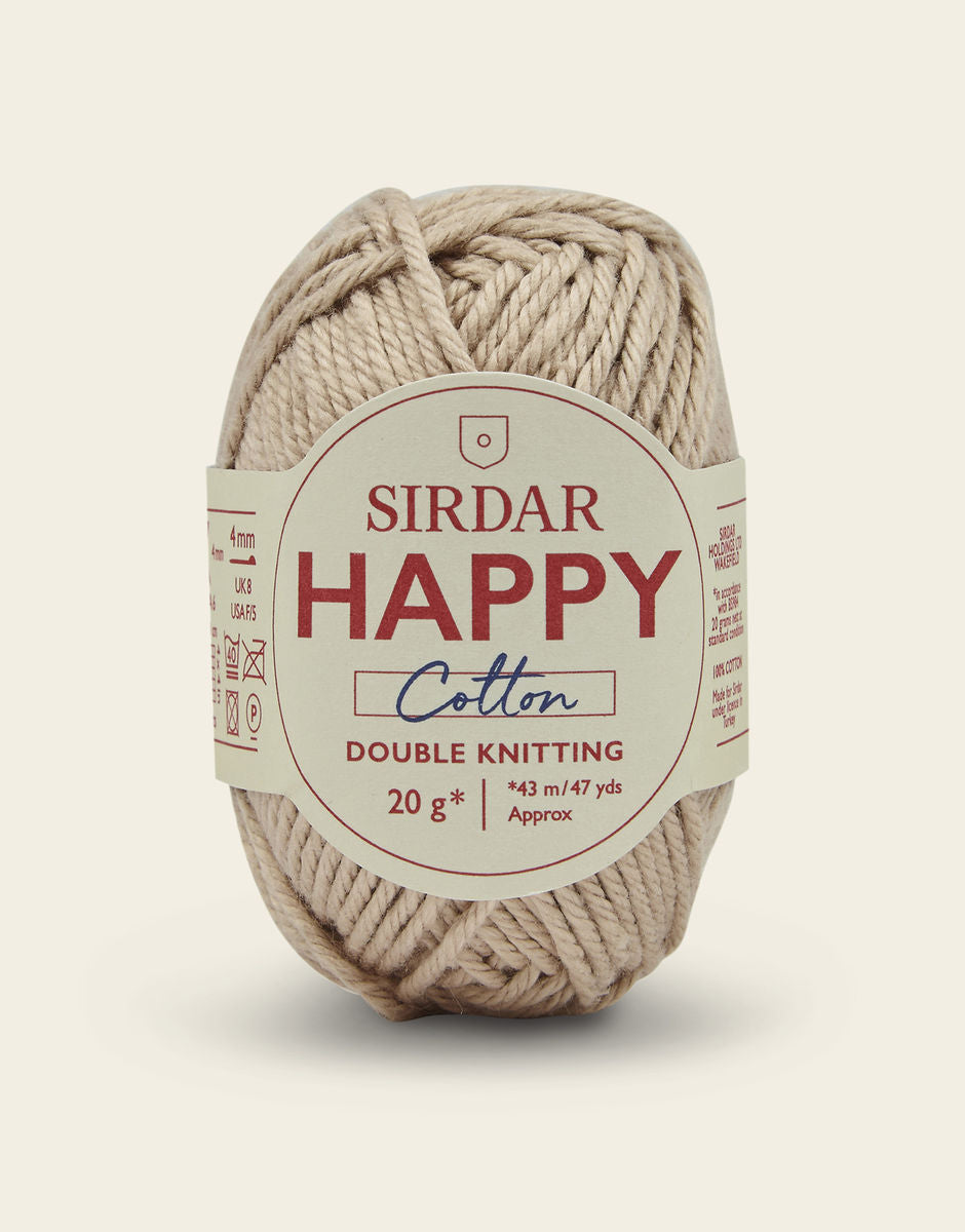 SIRDAR Happy Cotton Yarn - 20g