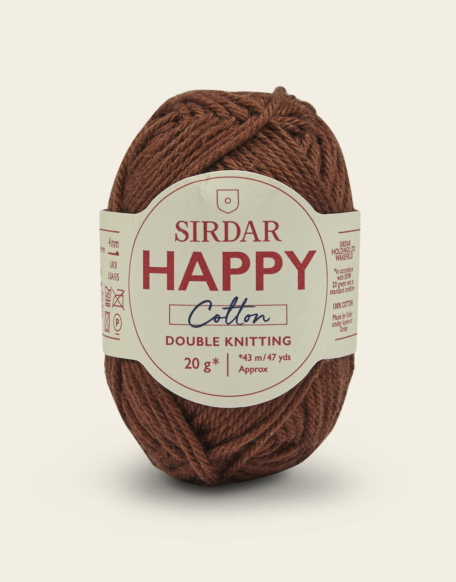 SIRDAR Happy Cotton Yarn - 20g