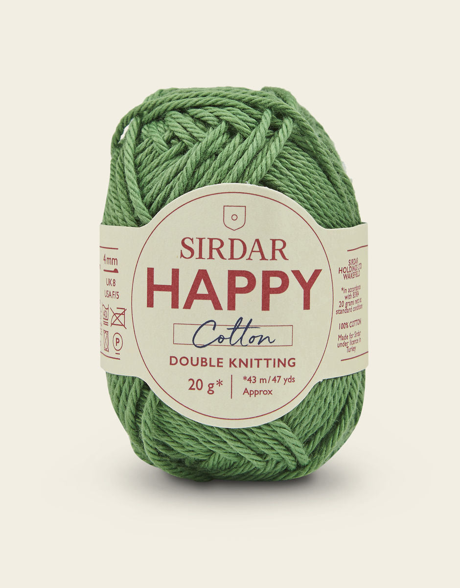 SIRDAR Happy Cotton Yarn - 20g