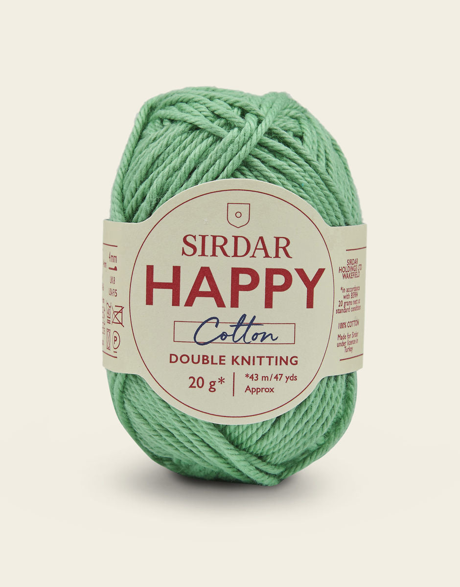 SIRDAR Happy Cotton Yarn - 20g