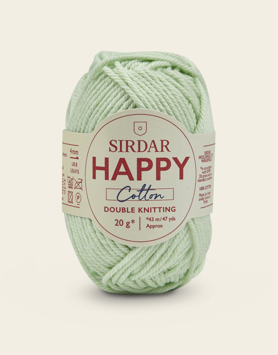 SIRDAR Happy Cotton Yarn - 20g