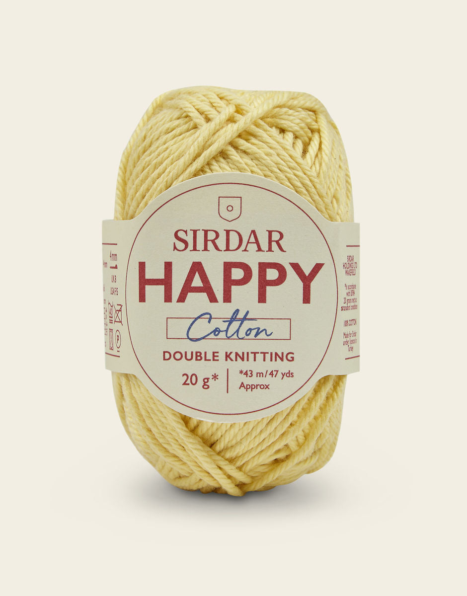 SIRDAR Happy Cotton Yarn - 20g