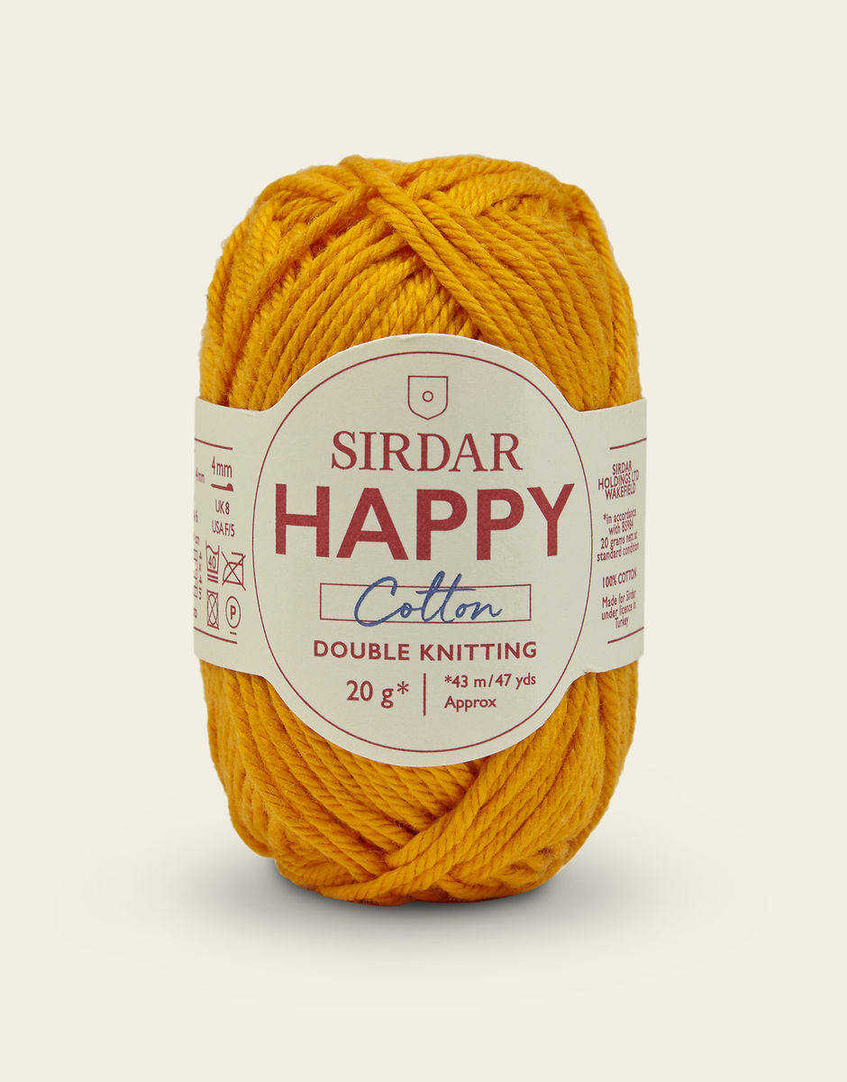 SIRDAR Happy Cotton Yarn - 20g