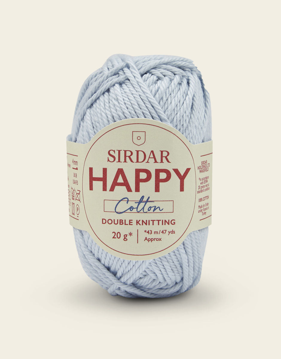 SIRDAR Happy Cotton Yarn - 20g