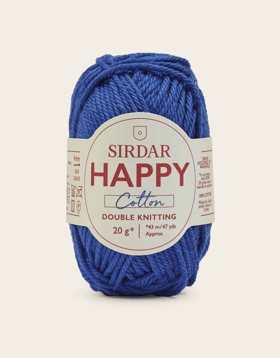 SIRDAR Happy Cotton Yarn - 20g