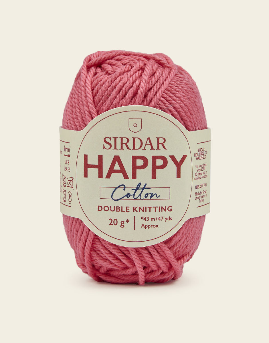 SIRDAR Happy Cotton Yarn - 20g