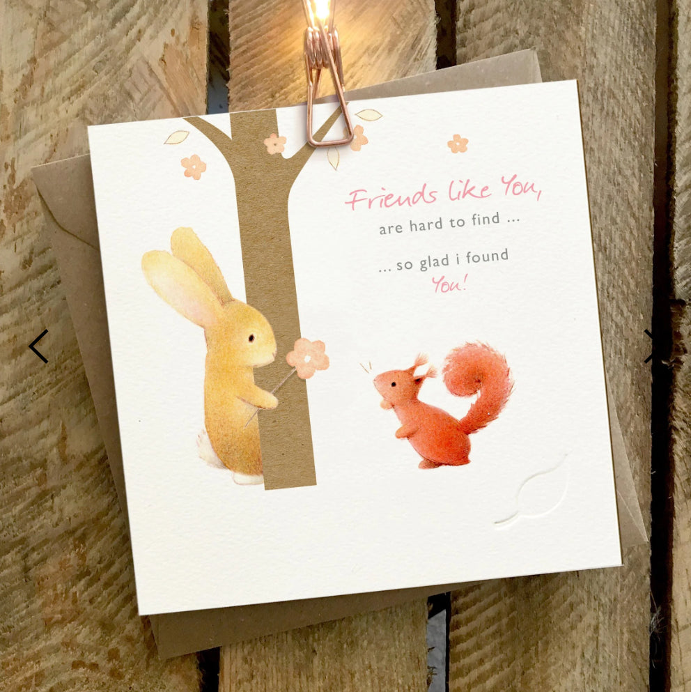 Friends Like you - Ginger Betty Card