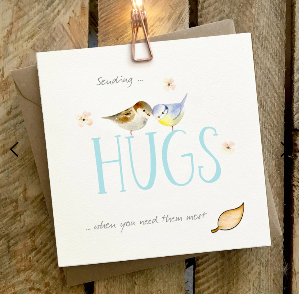 Sending Hugs When You Need Them Most - Ginger Betty Card