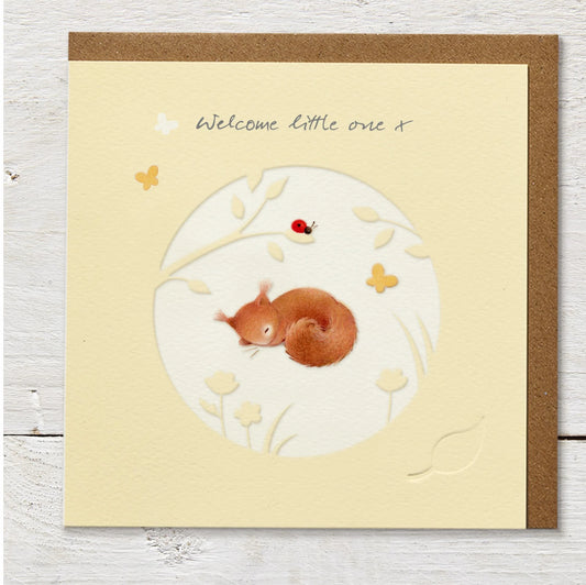 Welcome Little One - Ginger Betty Card