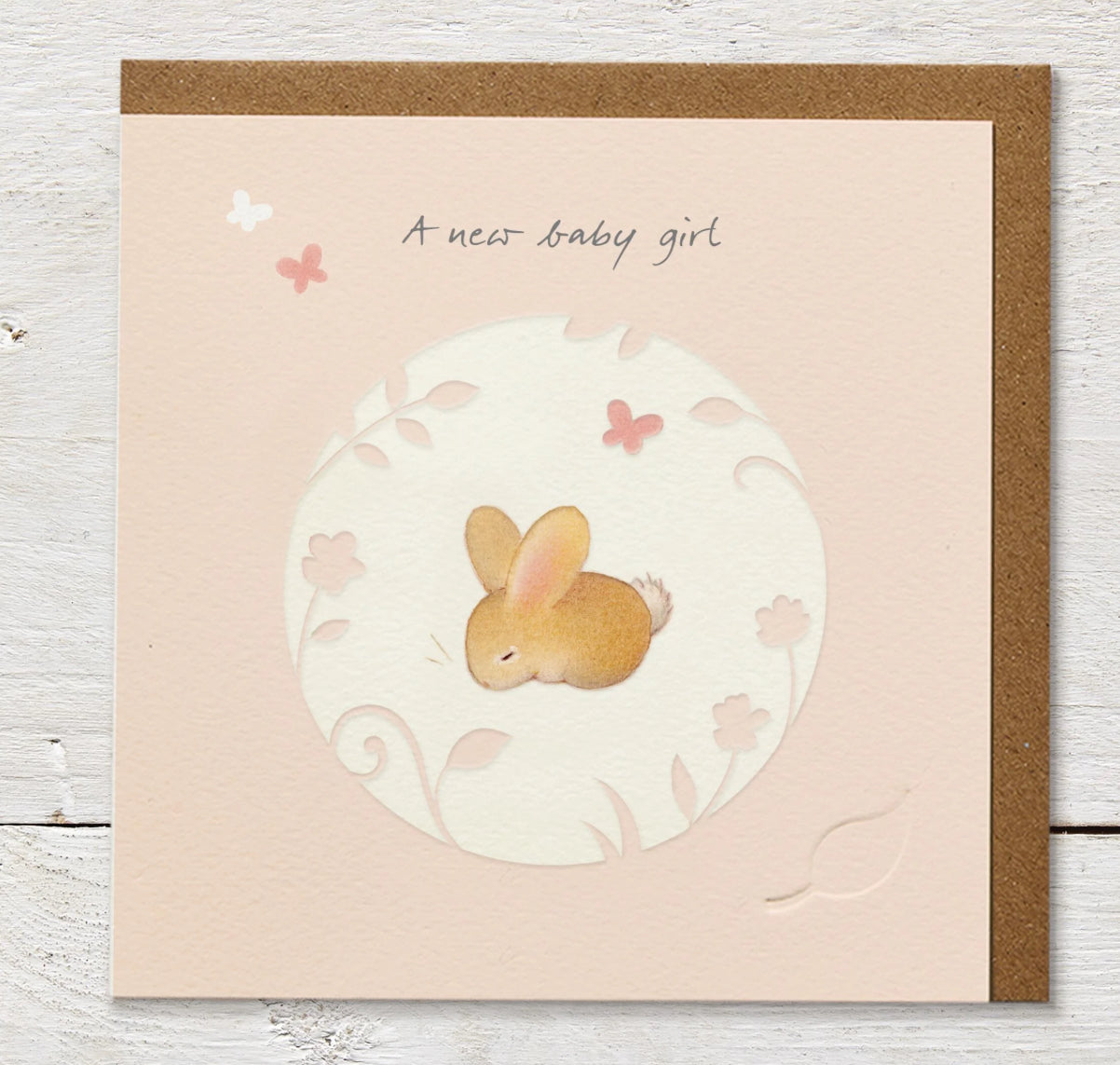 New Baby Girl - Ginger Betty Card