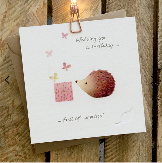 Wishing You A Birthday Full of Surprises - Ginger Betty Card