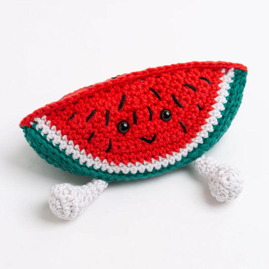 Melany the Watermelon Amigurumi Crochet Kit