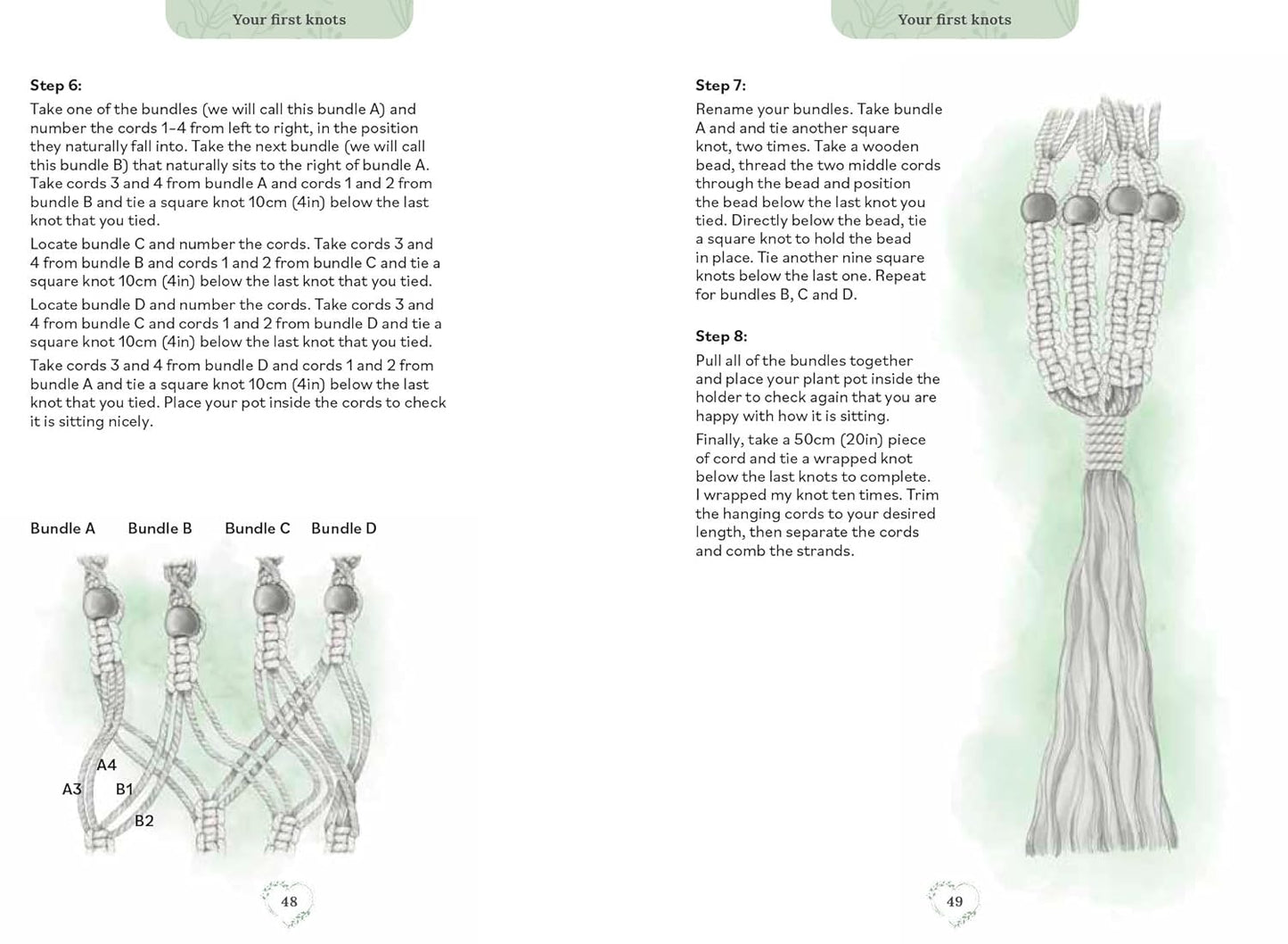 Pocket Book of Macramé - Claire Gelder