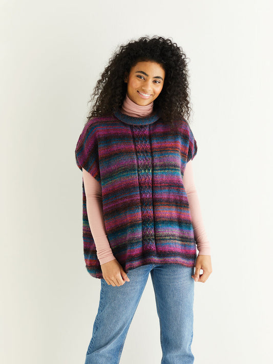 Pattern - WILD OAT STITCH TUNIC IN SIRDAR JEWELSPUN