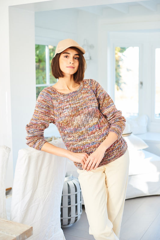 Pattern 10054 - Sweater & Top - Batik Elements Swirl