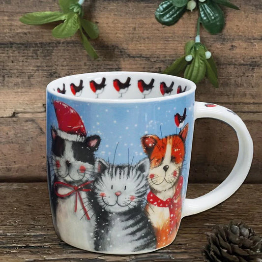 Festive Cats Mug