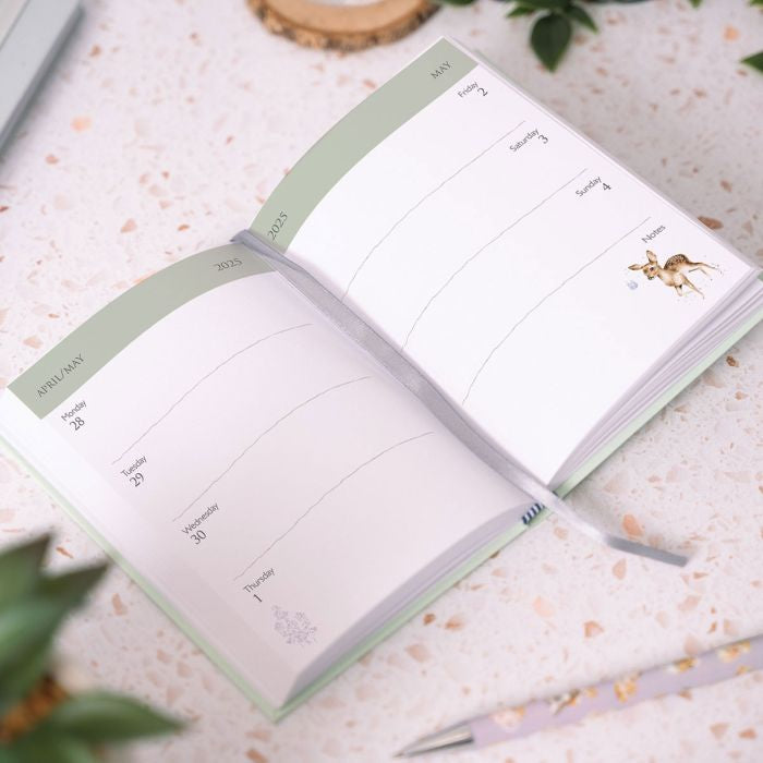 2025 Diary Planner Highland Cows - Wrendale