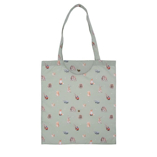 ‘Woodlanders’ Woodland Animal Foldable Shopping Bag