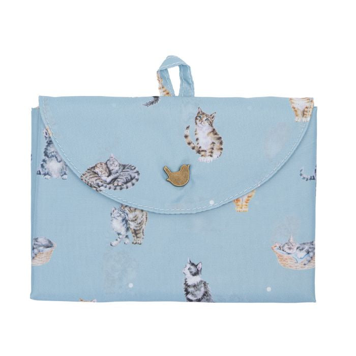 Feline Friends Cat Foldable Shopping Bag Wrendale