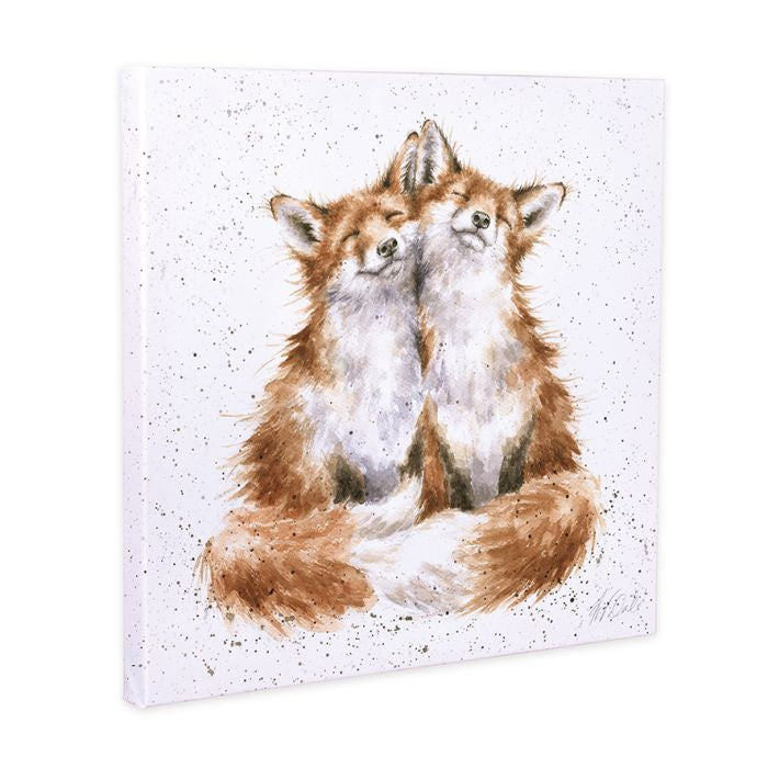 Contentment Fox Canvas by Wrendale