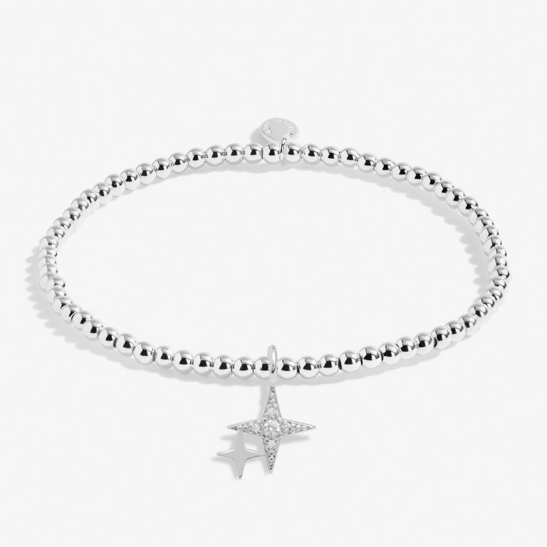 Christmas A Little 'Season To Sparkle' Bracelet In Silver Plating