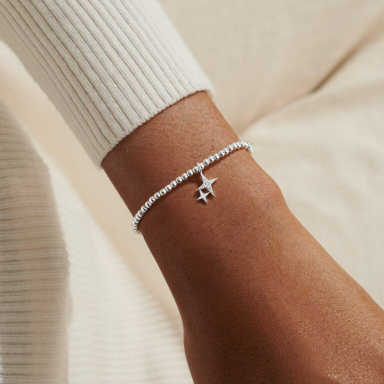 Christmas A Little 'Season To Sparkle' Bracelet In Silver Plating