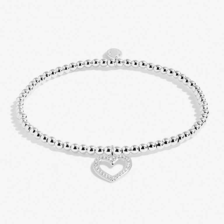 A Little 'Happy Birthday Sister' Bracelet In Silver Plating