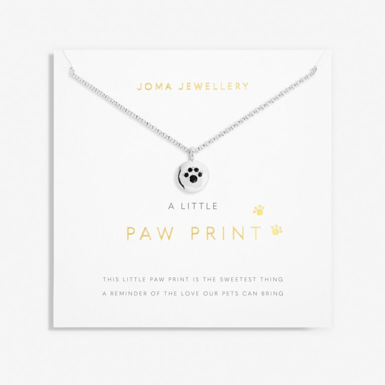 A Little 'Paw Print' Necklace