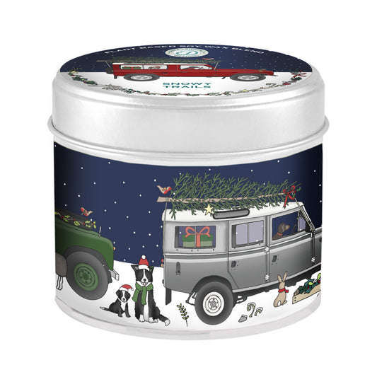 Snowy Trails Tin Candle - Emma Lawrence