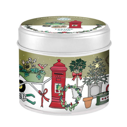 Festive Glow Tin Candle - Emma Lawrence