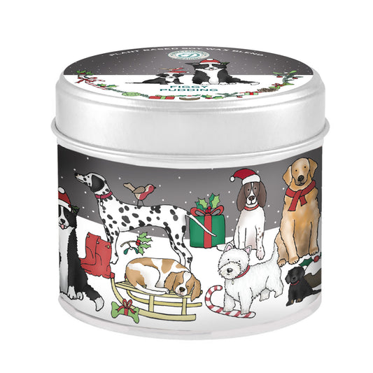 Figgy Pudding Tin Candle - Emma Lawrence