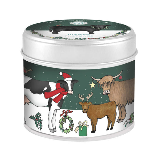 Winter Pastures Tin Candle - Emma Lawrence