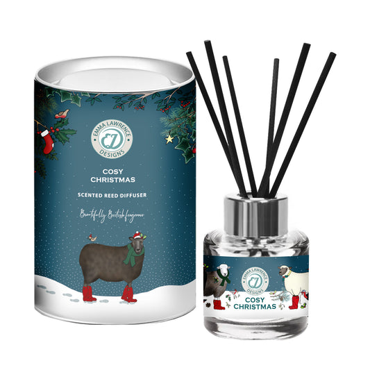 Cozy Christmas 50ml Reed Diffuser - Emma Lawrence